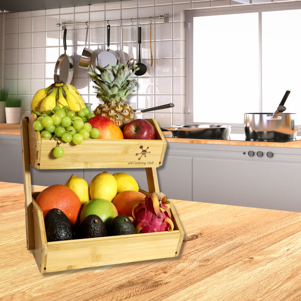 Bamboo Fruit Basket