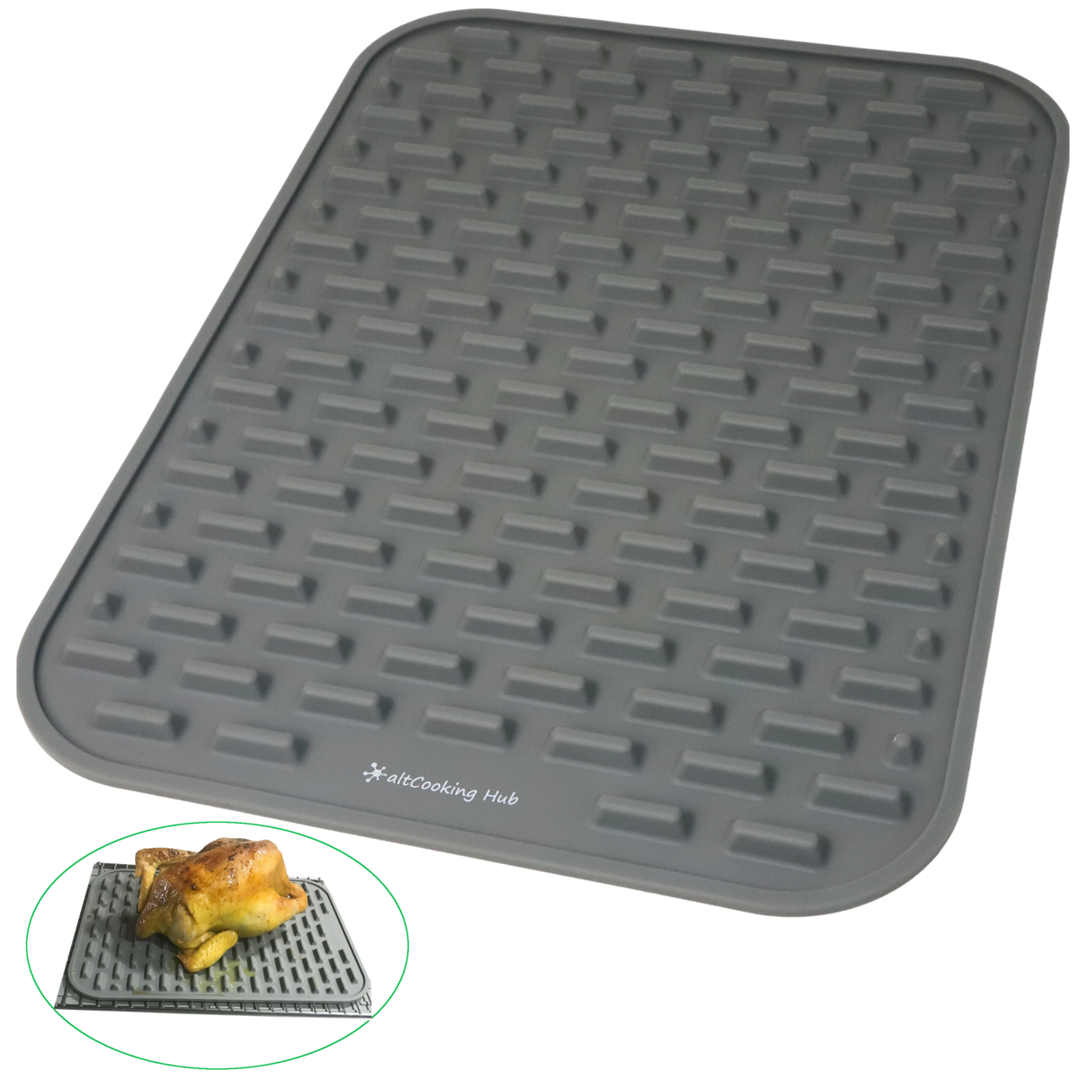 Silicone Roasting & Baking Mat Half Sheet, Nonstick, Food Safe