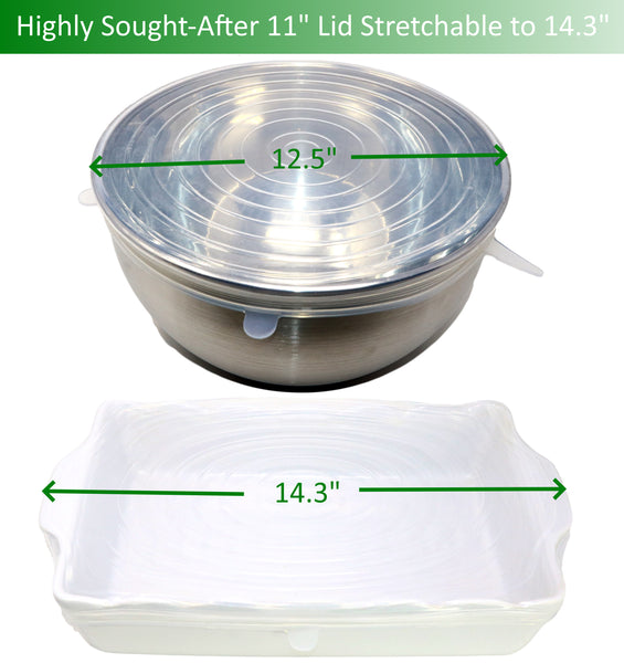 altCookingHub 11" XL Silicone Lid Stretchablity