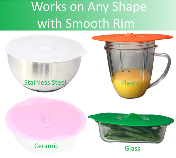 Silicone Suction Lids for Any Containers - altCookingHub