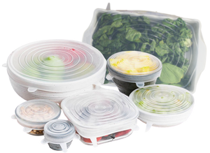 altCookingHub Silicone Stretch Lids 7-pc, XL Set